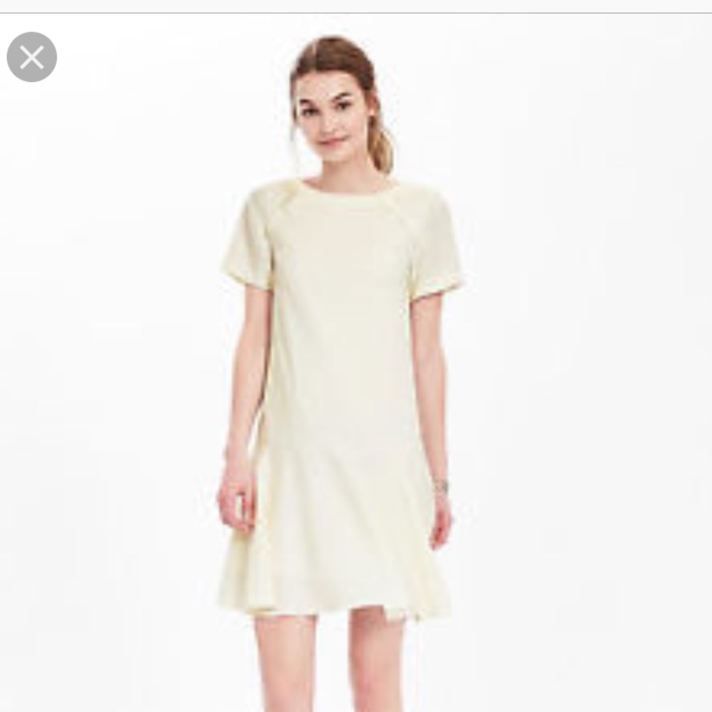 NWOT Banana Republic Petite Flounce Dress